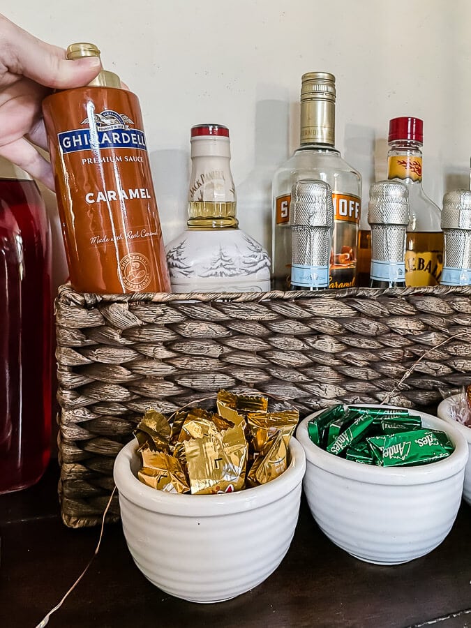 Avanti Mansion - How cute is this Hot Apple Cider station?