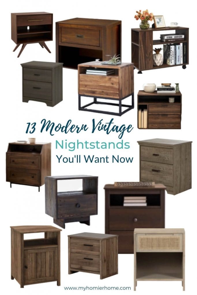 In the market to upgrade your bedroom side tables? These modern vintage nightstands will do just the trick. Read more here.