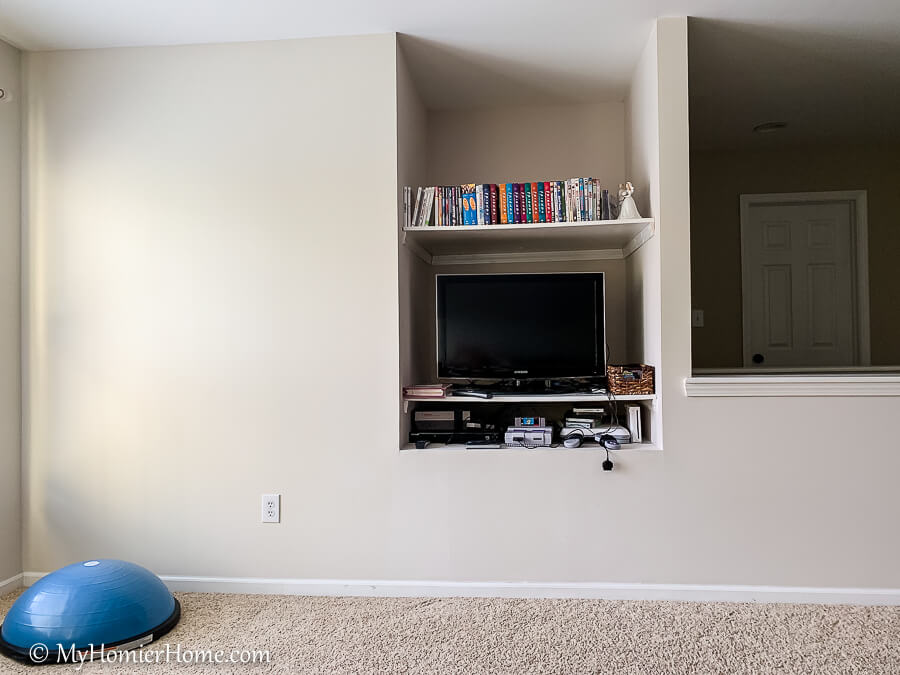 For Fall 2019's One Room Challenge, I'm completing our four-years-ignored bonus room! Currently this room is very lack luster, but check out my plans to make it into an all-ages fun and playful space.
