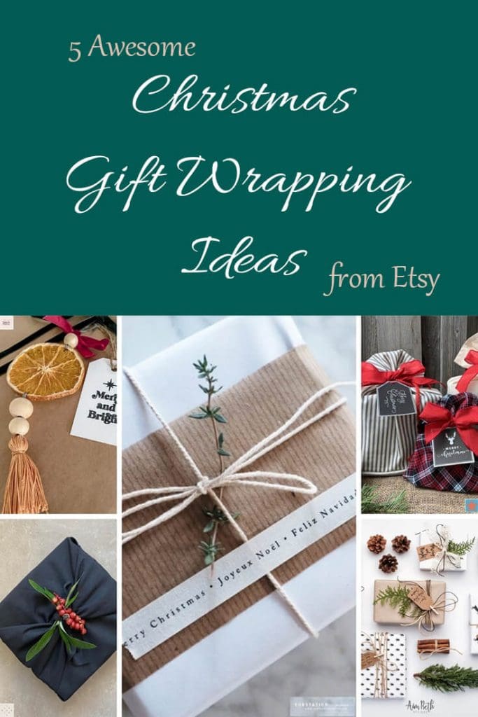 Picture of 5 gift wrapping ideas from etsy