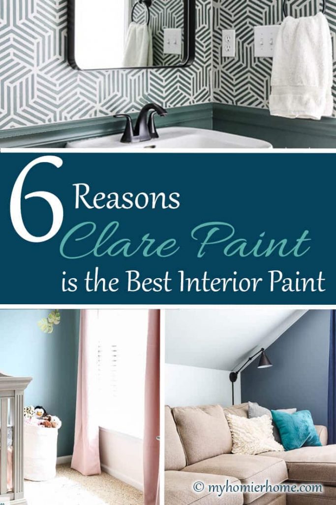 Looking to make choosing paint colors the easiest thing you'll do today? Well, let me introduce you to my favorite place to buy interior paint - Clare paint!