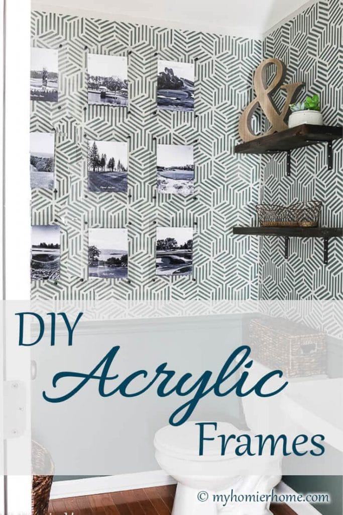 Looking for a way to jazz up your wall art? Check out how to make these DIY acrylic frames!