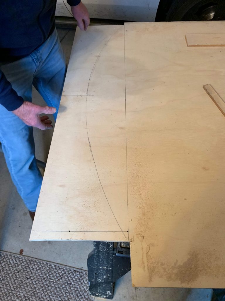 DIY archway cutting out