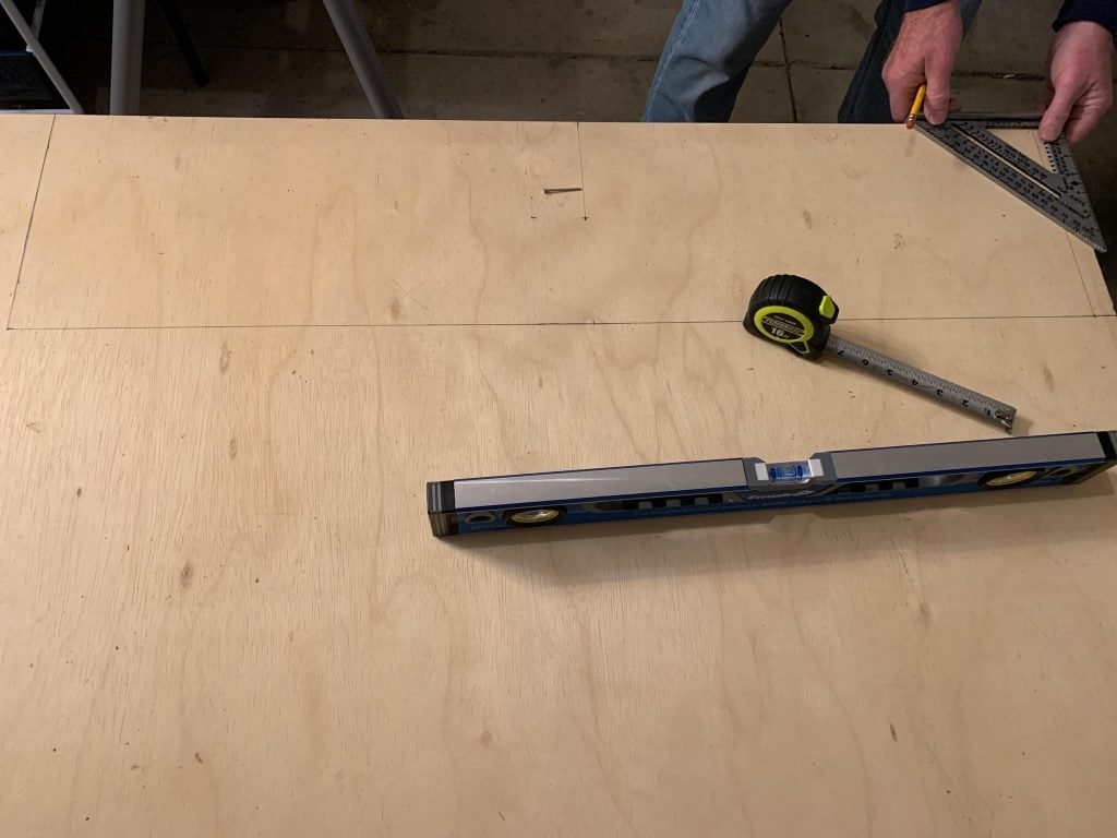 measuring your rectangle piece of wood