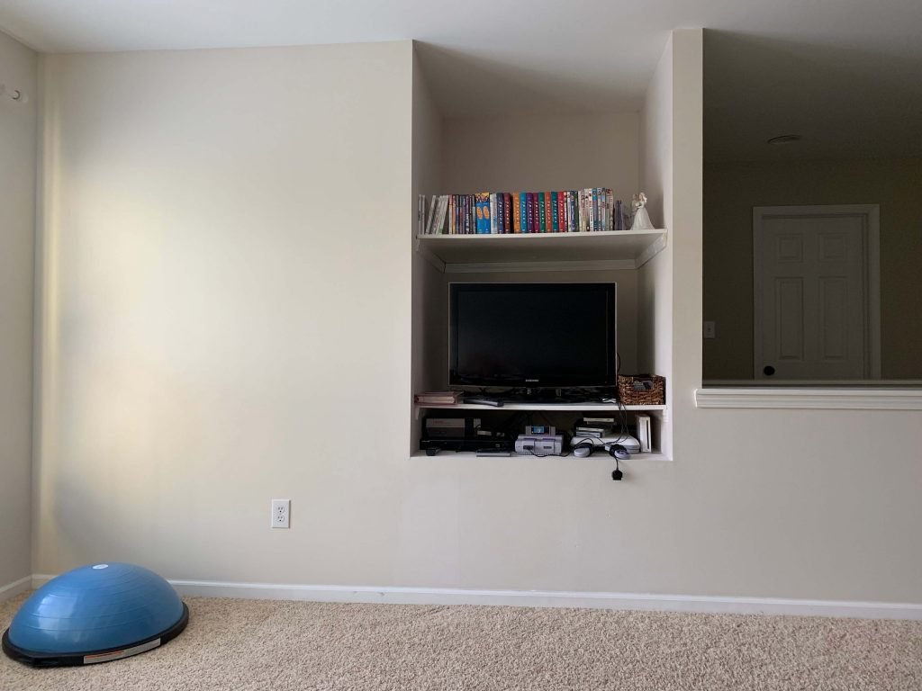 How To Hide TV Cords - Thistlewood Farm