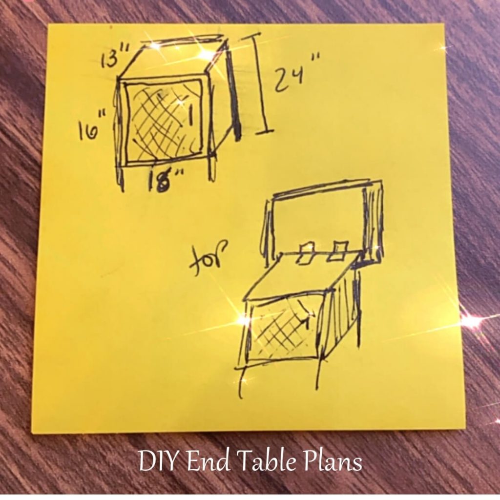 DIY End Table Plans