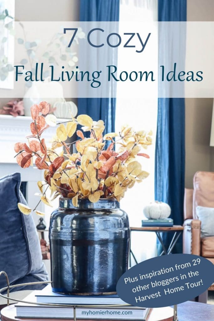 fall living room decor