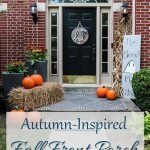 This round up of beautiful, but unique fall front porch decor will have you swooning. Come gather all the inspiration you need to make your fall front porch stand out.