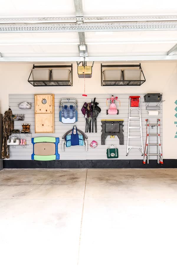 The Best Home Garage Organization System - My Homier Home