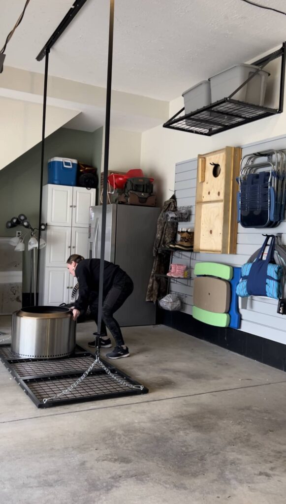 Garage ceiling rack online lift