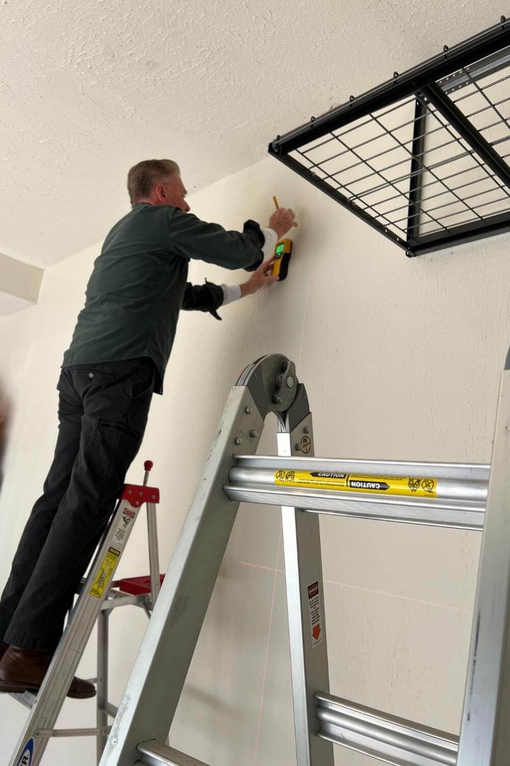 How to Install Garage Wall Shelves My Homier Home