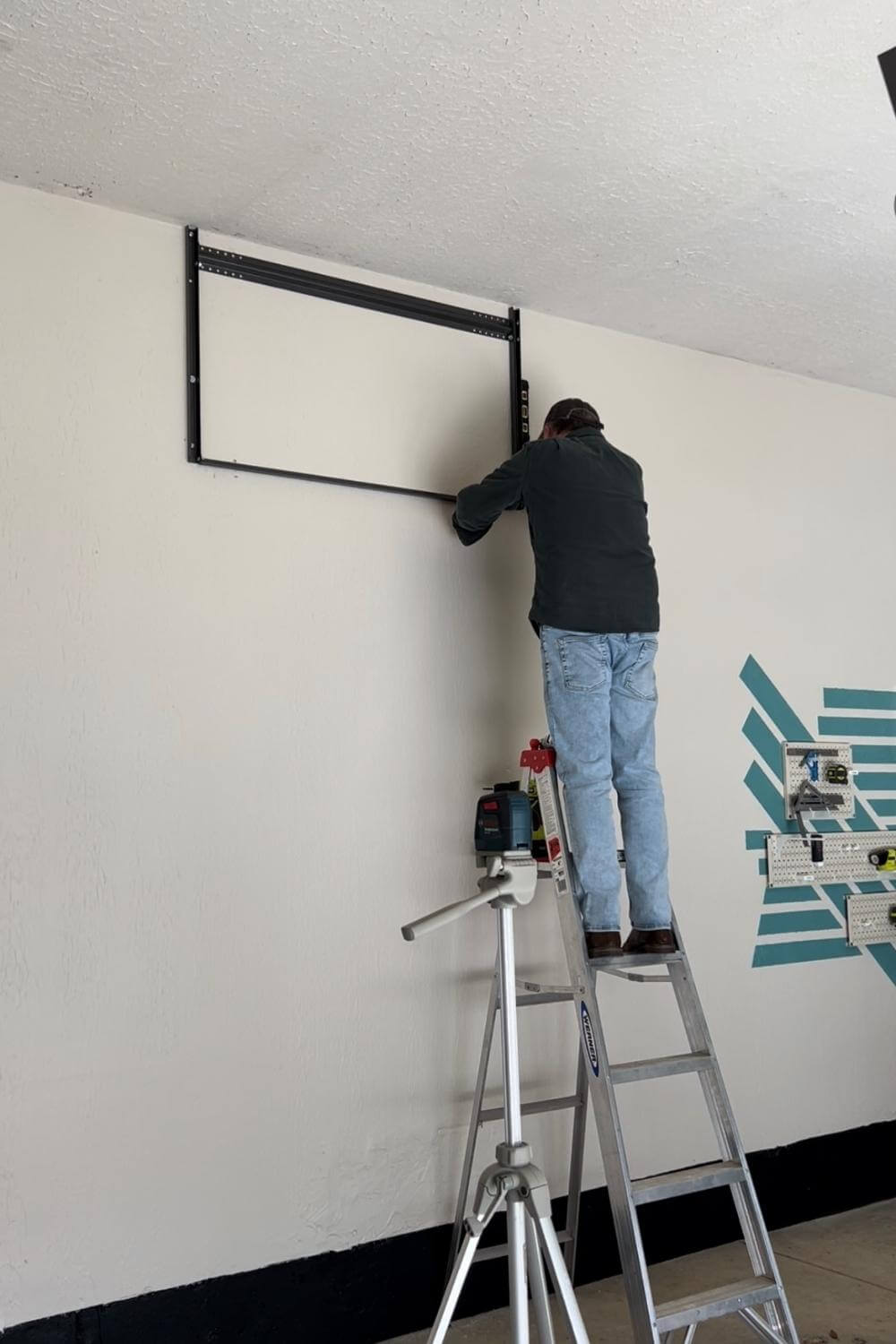 How to Install Garage Wall Shelves - Confident Decorating® Method for ...