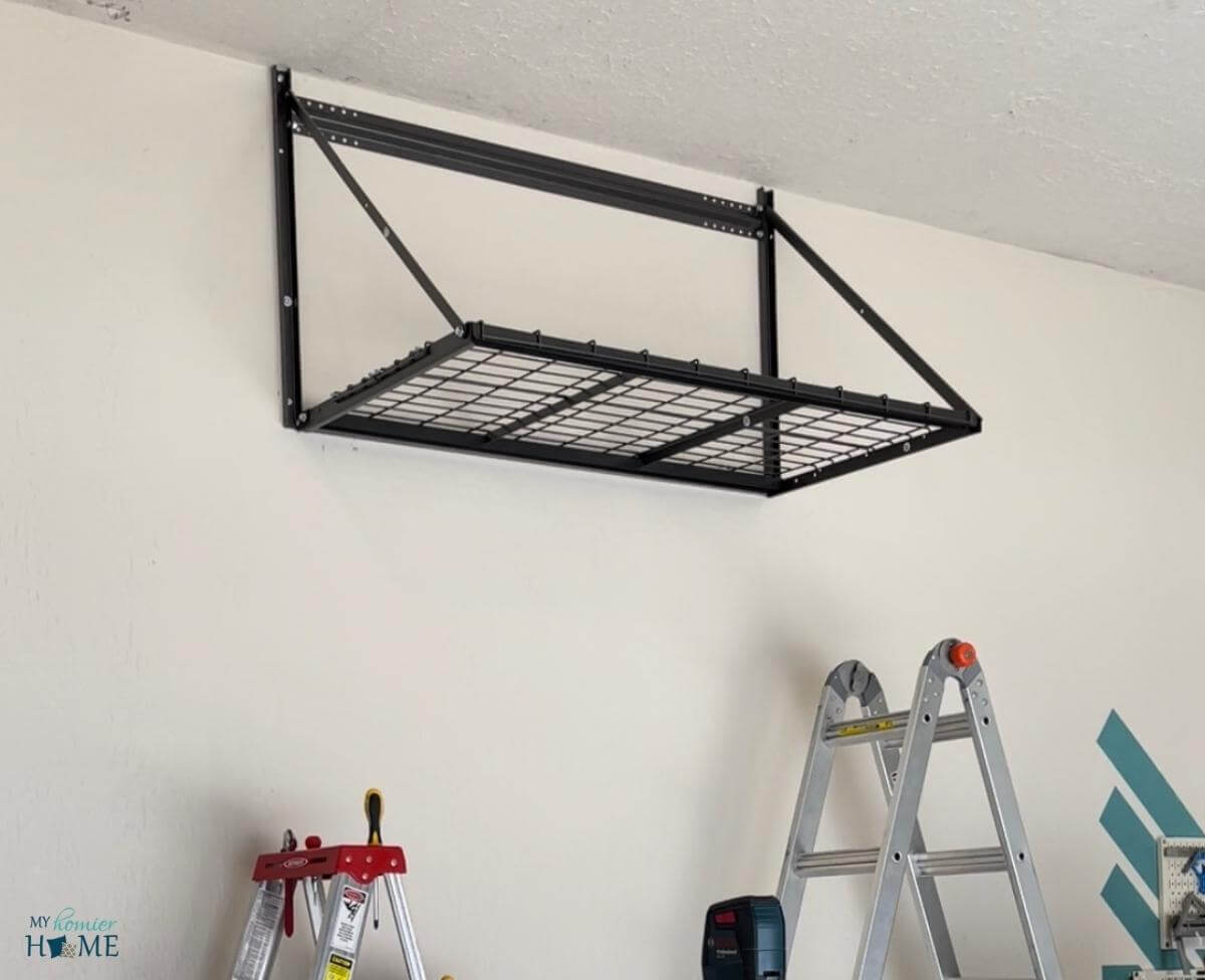 How to Install Super Sturdy Garage Wall Shelves