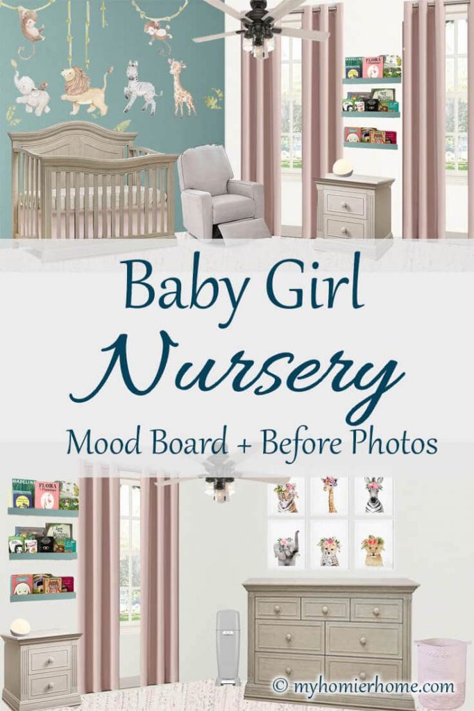 Operation: Nursery is in full effect! Today, I'm sharing with you my plans for this baby girl nursery along with the before photos. Over the next month, I'll be making sure this room is ready to rock. Come check it out!