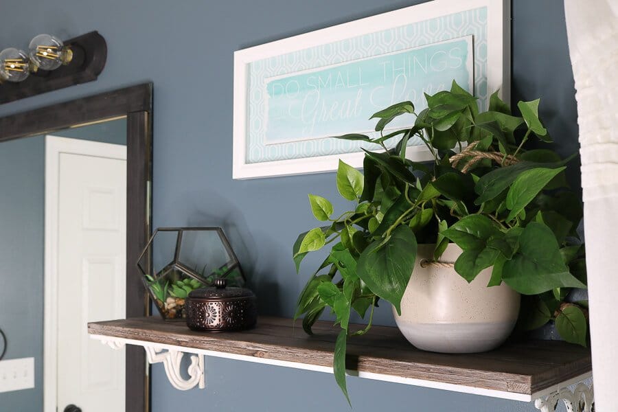 Our Dark Green Bathroom, Makeover Reveal