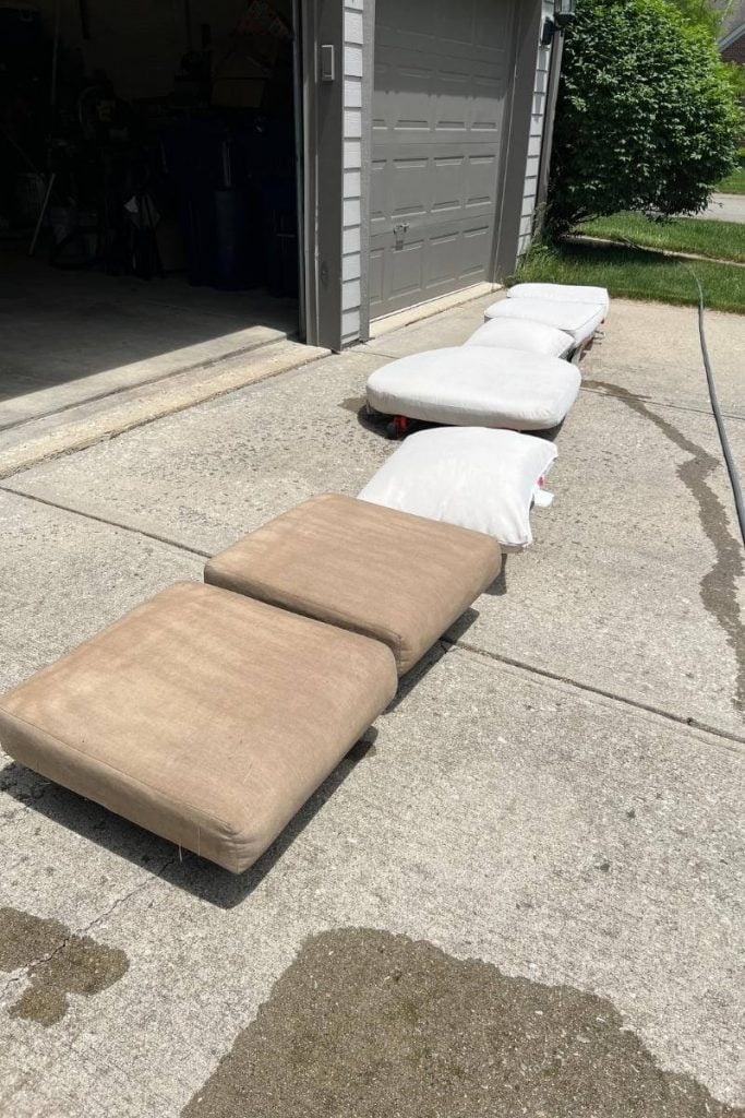 How to Clean Outdoor Cushions - 6