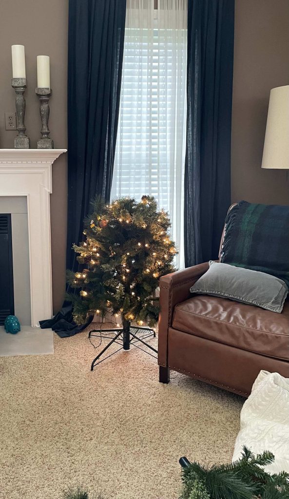 Assemble your skinny tree with a smart plug