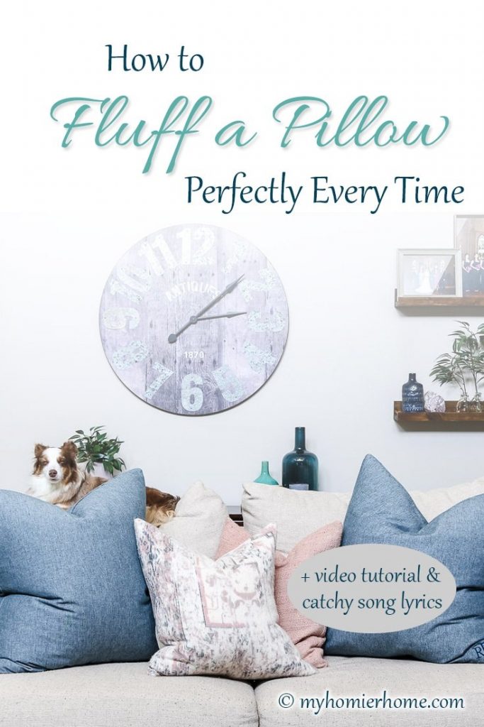 Breathe some life into those flat pillows with my favorite pillow fluffing technique! You'll be singing this song in your head all day!