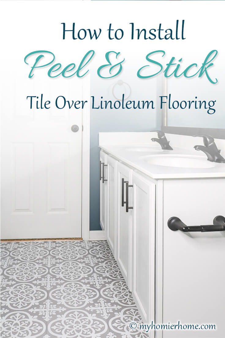 install peel and stick tiles