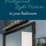Do you have the old school Hollywood Lights in your Bathroom? Update them with this tutorial on how to spray paint a light fixture. Read more