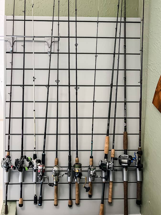 How to make a fishing rods holders for Your Garage 