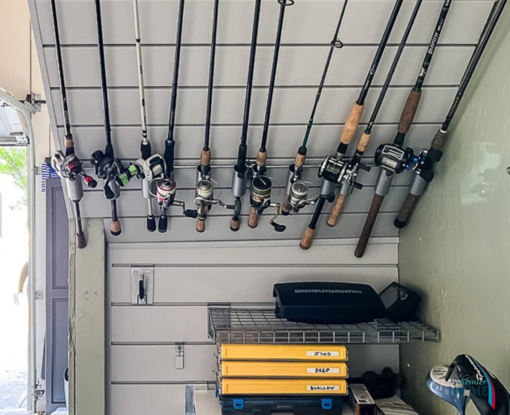 How to Store Fishing Rods in the Garage