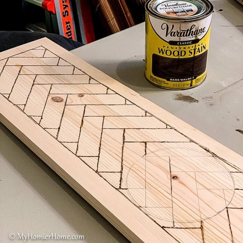 How to Make Wood Herringbone Pattern using MakerX