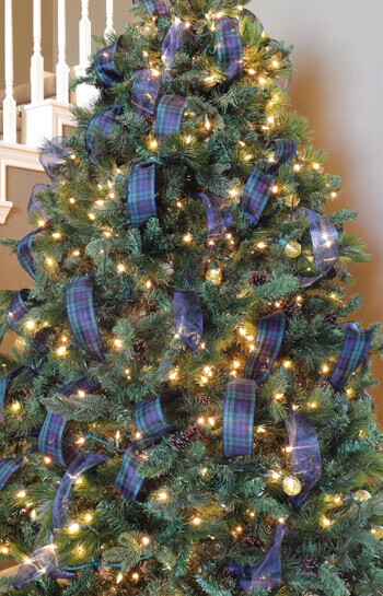 Interior Design Info - Christmas Color Schemes blue and green