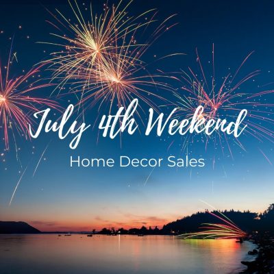 Top 10 July 4th Weekend Home Decor Sales