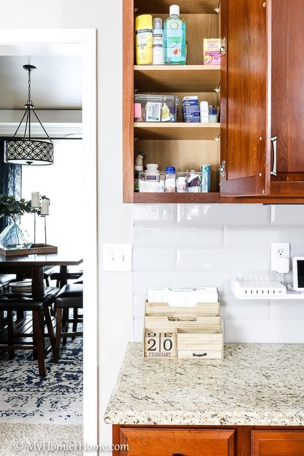 Under Kitchen Desk Shelf