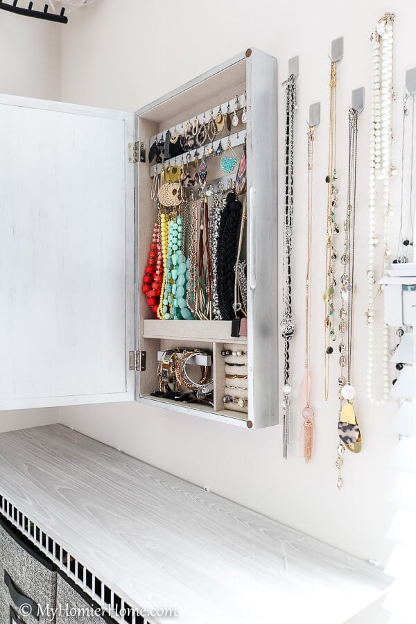 Better organization for my jewelry, so I can see what I have.