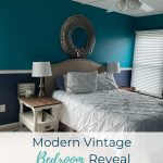 Modern Vintage Bedroom Reveal - Before and After