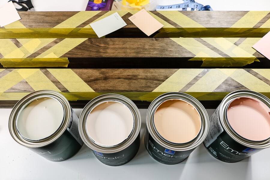 Nursery Bookshelves getting ready to paint