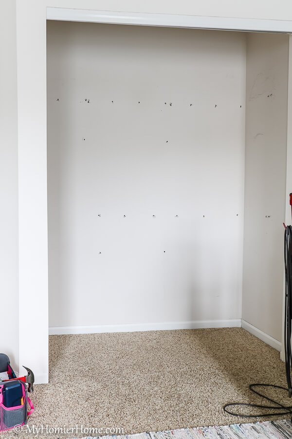 From dysfunctional to beautiful open concept closet, come check out the before & afters of our nursery closet reveal including notes on how we did it!