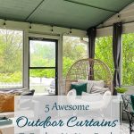 5 amazing outdoor curtains to freshen up your porch