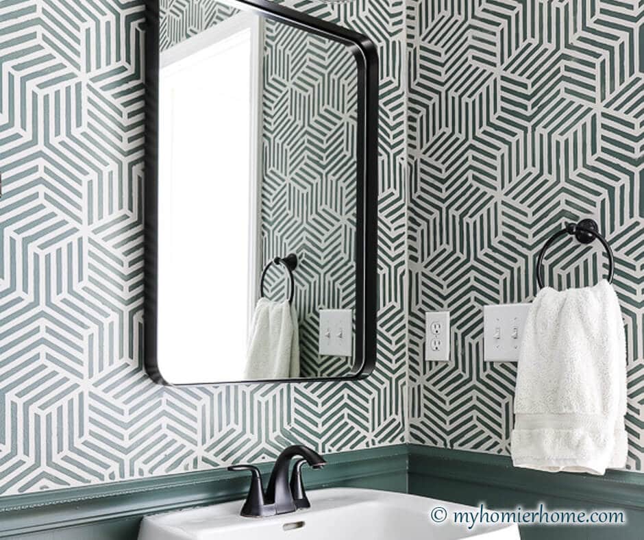 The Powder Room Makeover Reveal