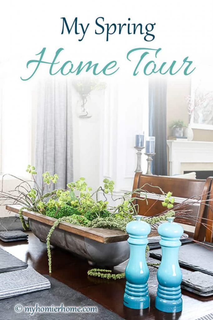 Welcome to my spring home tour! Breathing a little life into our home to ring in the new season with style!