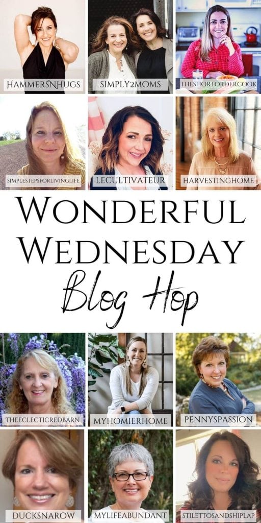 Join this week’s blog hop to find inspiration from dozens of bloggers for all things home and family including crafts, decor, DIY, fashion, recipes, fitness, gardening, travel, home improvement, and so much more!