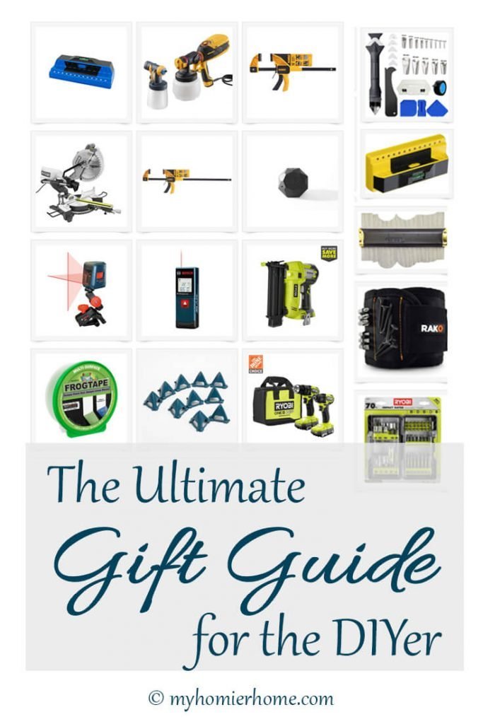 This is literally the ultimate gift guide for any DIYer, both new and veteran. If you're looking for gift ideas for the DIYer, this is the post for you. Read more in this blog post.