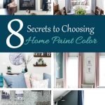 Worried about making the wrong decision on paint color for your home? Here are 8 must read secrets to choosing home paint colors.