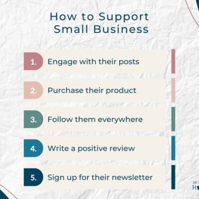 How to Support Small Business and My Favorite Small Home Decor Shops